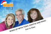 Wake up With Tony, Kristie and Nikki!