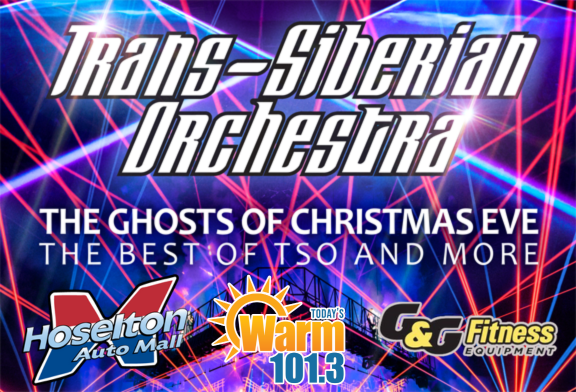Warm 101.3 Presents: Trans-Siberian Orchestra: The Ghosts of Christmas Eve - November 30th